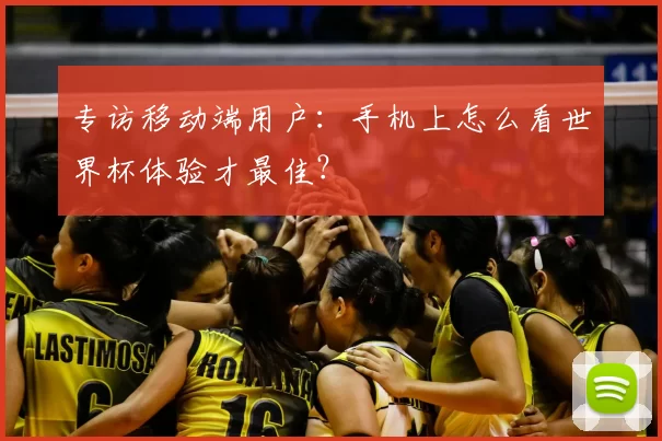 专访移动端用户:手机上怎么看世界杯体验才最佳?