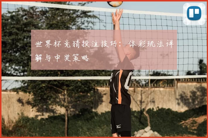 世界杯竞猜投注技巧:体彩玩法详解与中奖策略