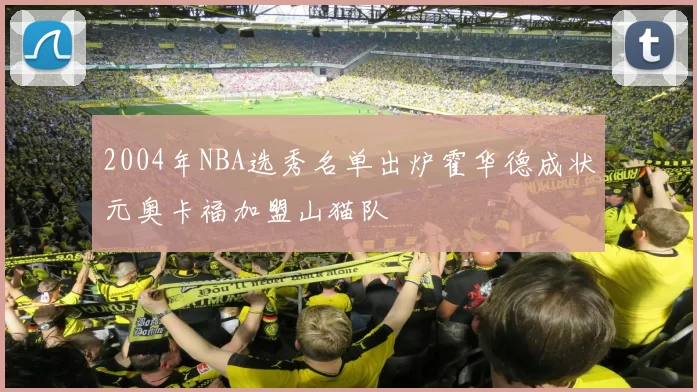 2004年NBA选秀名单出炉霍华德成状元奥卡福加盟山猫队