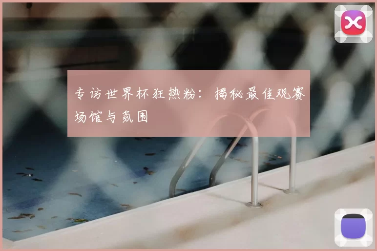 专访世界杯狂热粉：揭秘最佳观赛场馆与氛围