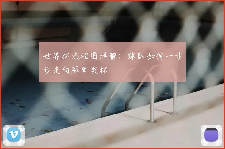 世界杯流程图详解:球队如何一步步走向冠军奖杯