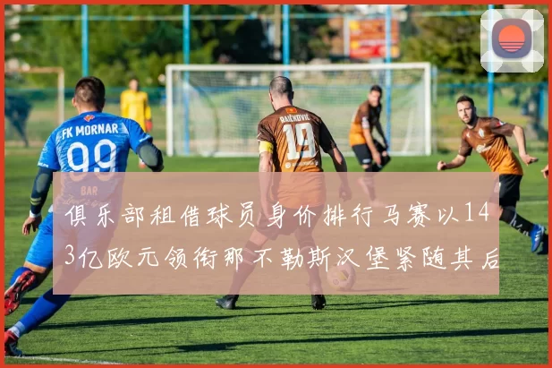 俱乐部租借球员身价排行马赛以143亿欧元领衔那不勒斯汉堡紧随其后